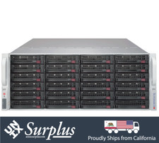 Supermicro Server 4U 36 Bay SAS3 Server X10DRH-iT Xeon 36 Cores 256GB DDR4 RAM X picture