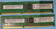 Micron 8GB Lot (2x4GB) DDR3L 1333MHz PC3L-10600R ECC Reg Server RAM IBM 47J0146 picture