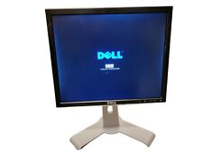 Dell 1708FPB LCD Desktop Computer Monitor 17 Inch With Adjustible Stand picture