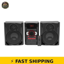Onn. 100W CD Stereo System with Bluetooth & USB Charging picture