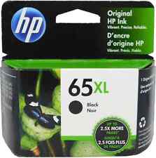 HP 65XL Black Ink Cartridge N9K04AN NEW GENUINE EXP 2023 picture
