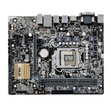 For ASUS H110M-PLUS Motherboard LGA1151 DDR4 Mainboard Tested picture