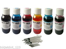 6x100ml ND® Non-OEM Dye Refill Inks for 552 T552 EcoTank ET-8500 8550 SuperTanks picture