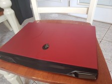 Rare RED 120HZ Alienware M17XR3 i7-2820QM 2.3GHZ 20GB RAM 250gb Win10 GTX 460m picture
