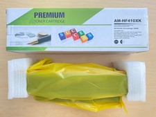 NEW Premium Black Toner Cartridge AM-HF410XK HP CF410X 046HK M452 M477 M377 (OB) picture