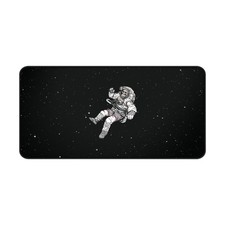 Floating Astronaut Desk Mat | Space Galaxy Mousepad picture