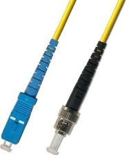 5M Singlemode Simplex Fiber Optic Cable 9/125 SC ST Patch Cable Patch Cord picture