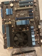 Vintage Computer Used Motherboard Phenomenon Black Edition 970 CPU picture