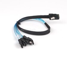 2X NEW Mini SAS SFF-8087 SATA Raid card Cable For LSI 9240-8i 9211-8i 9210-8i  picture
