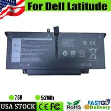 NEW JHT2H BATTERY FOR DELL LATITUDE 7310 7410 SERIES 0WY9MP 04V5X2 HRGYV 0HRGYV picture