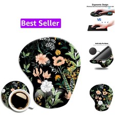 Ergonomic Mouse Pad with Wrist Support, Cute Mouse Pads with Non-Slip PU Base... picture