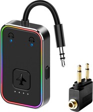Upgraded Pro Wireless Audio Adapter for in-Flight, TV, Gym, Tablets picture