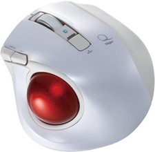 DIGIO2 Q Small Track Ball Bluetooth Mouse Quiet 5 button White 48378 picture