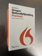 New, Factory Sealed Nuance Dragon Naturally Speaking Premium 13 with Microphone picture