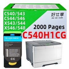 C540H1CG  Cyan Toner Cartridge Compatible for Lexmark C540 C543  C544 C546 picture