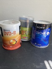 Sony 100DMR47SP DVD-R 16x - 100 Pack + 100 Pack Sony + 100 Pack Ridata picture