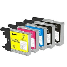 5 Pack LC75 LC-75 Ink For MFC-J280W MFC-J430W MFC-J425W MFC-J825DW MFC-J835 picture