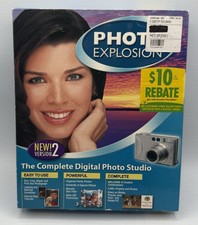 Nova Photo Explosion Deluxe Version 2 Windows XP, 2000 ME 98 Photo Edit Software picture