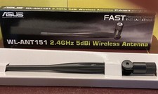 ASUS FAST2.4GHz 5dBi Wireless Antenna for Greater Coverage with R-SMA Connector picture