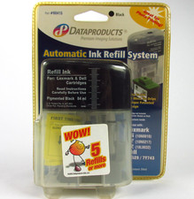Dataproducts Premium Automatic Ink Refill System Black Lexmark & Dell Cartridges picture