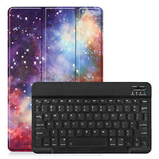 US For Amazon Kindle Fire HD 10 13th Gen 2023 Keyboard Smart Leather Case Cover picture