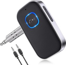 COMSOON Bluetooth Receiver for Car 3.5mm AUX Adapter Noise Cancelling 16H Play picture