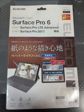 Elecom TB-MSG18FLAPL Paper Texture Matte Film Anti Glare For Surface Pro 6 New  picture