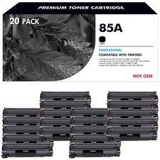 20 Pack CE285A 85A Toner Cartridge For HP LaserJet P1102 P1102W M1132 M1212NF picture