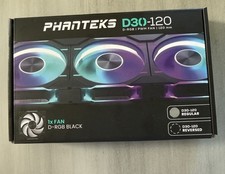 Phanteks D30-120 DRGB PWM Fan, REGULAR Airflow Model, Premium D-RGB Performance picture