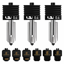 3 Pack 0.4mm Hotend for Bambu Lab X2D, P2S, H2D, H2S, H2C, A1, A1 Mini and A2L picture