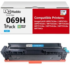 Compatible 069H Toner Cartridge for Canon  MF753Cdw MF752Cdw LBP674Cdw MF756 4PK picture