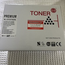 Lot Of 3 CF237X Black Toner Compatible With HP 37X LaserJet. With Chip Non OEM picture