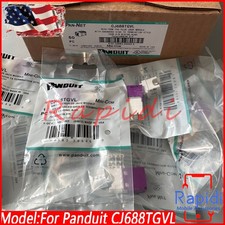 100X Cat6 MiniCom UTP RJ45 Network Jack Module For Panduit CJ688TGVL Giga TX picture