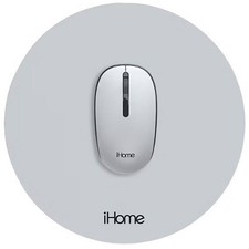 iHome 2.4G Wireless Mouse with Mousepad Bundle Grey 2IHMS2266G0L2 picture