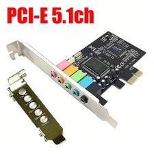 PCI-E Express 5.1ch CMI8738 Audio Sound Card w/Low Profile Bracket US Stock picture