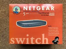 NETGEAR FS605 SWITCH - 5 port 10/100 Mbps open box unused picture