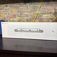 MSI RF1430 Wireless Keyboard and Mouse Set New In Box Sealed picture