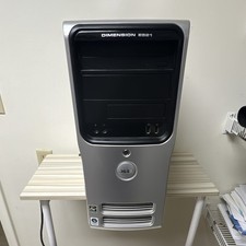 Dell Dimension E521 Tower Desktop AMD Athlon 64 X2 Optical Drive Silver/Black picture