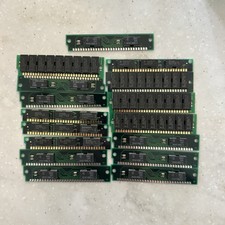 Lot of Vintage 30-Pin SIMM RAM Modules - Mixed Brands Siemens Samsung Korea picture
