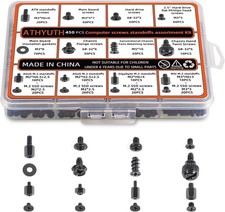 ATHYUTH 450-Piece PC Computer Screw Kit for Building Repair M.2 SSD Motherboard picture