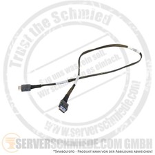Supermicro 65cm OCuLink cable cable SATA SAS NVMe SFF-8611 straight CBL-SAST-0819 picture