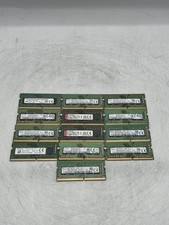 LOT OF 13 8GB DDR4 LAPTOP MEMORY RAM VARIOUS BRANDS/SPEEDS picture