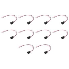 10pcs Type-C to Bare Wire Cable Round USB-C Female Socket to Pigtail 6