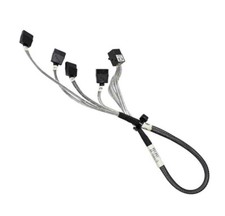 Amphenol RHS36-2571 Mini SAS HD SFF-8643 to SATA Breakout Cable 12Gb/s Cable 40