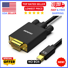 StarTech 6ft (2m) Active Mini DisplayPort to VGA Adapter Cable - Black picture