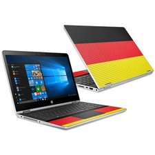 Mighty Skins Carbon Fiber Skin For Hp Pavilion X360 15.6 - picture
