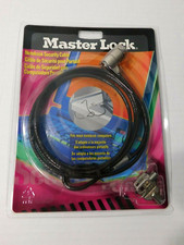 New Master Lock Notebook Security Cable Lock Computer #64030A Kensington  picture