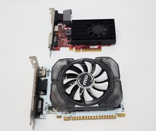 Lot 2 Nvidia GeForce GT 730 2GB DDR3 PC Video Graphics Card GPU MSI And DELL OEM picture