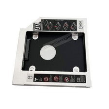 Universal 2nd HDD SSD Hard Drive Caddy Frame Tray Swap 12.7mm SATA Optical Drive picture