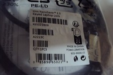 Kensington K65021WW Slim Nano Lock Head Design  2.0 Keyed Laptop Lock , 5.9 FT picture